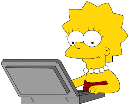 Los Simpson lisa estudiando - Imagui